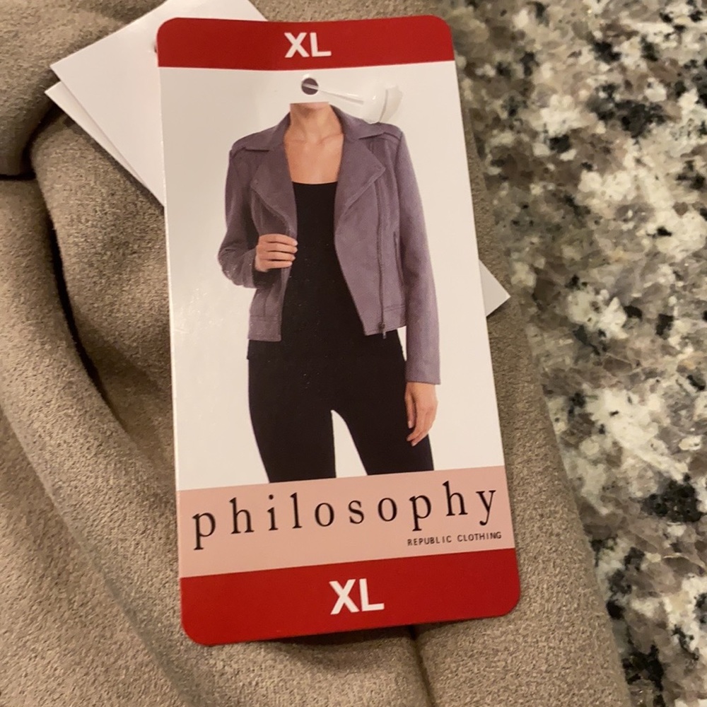 - NWT Philosophy Women's Moto Jacket